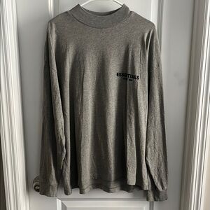 Essentials Long Sleeve Tee - Gray